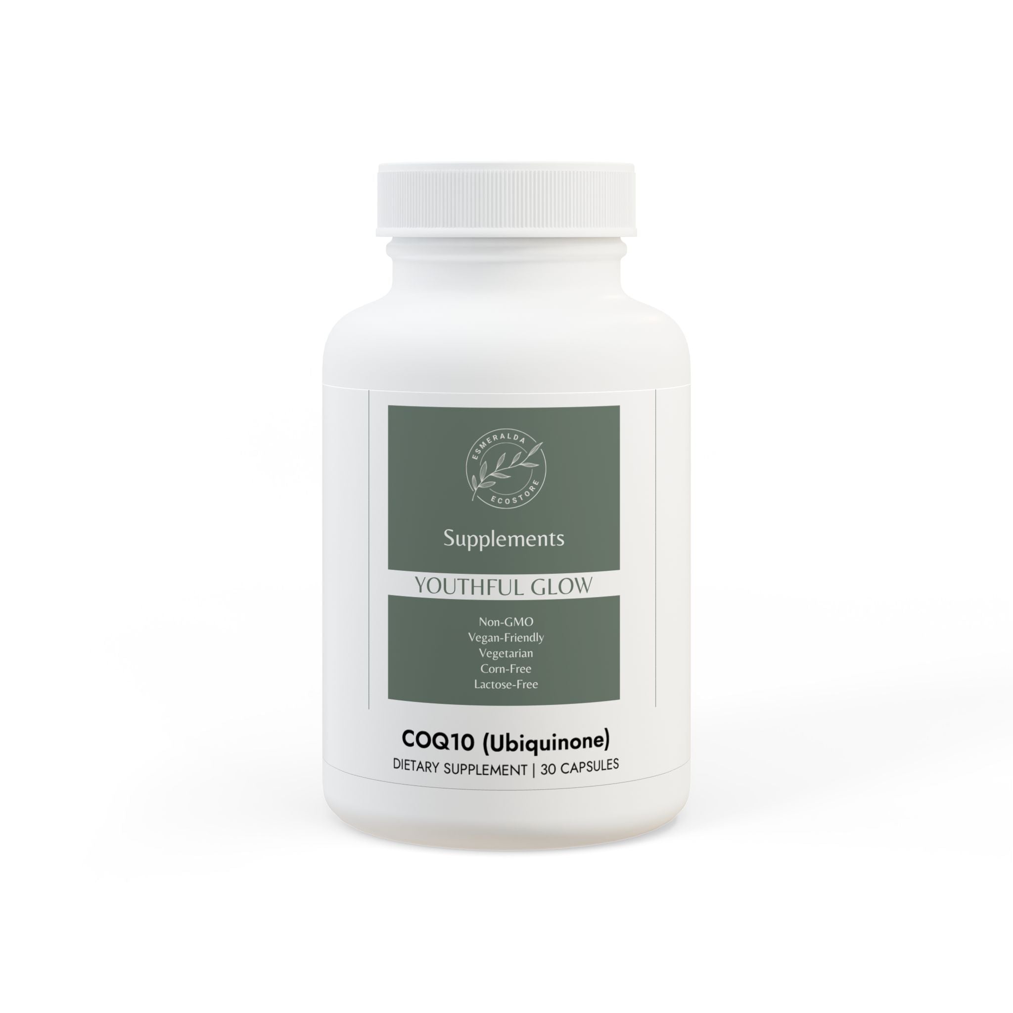 Youthful Glow CoQ10 (Ubiquinone) Supplement